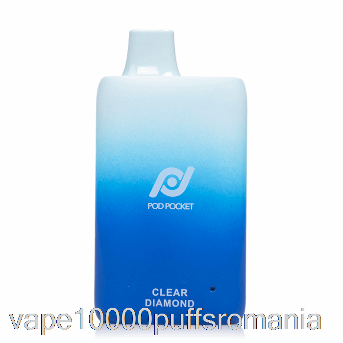 Vape Romania Pod Pocket 7500 Diamant Transparent De Unica Folosinta